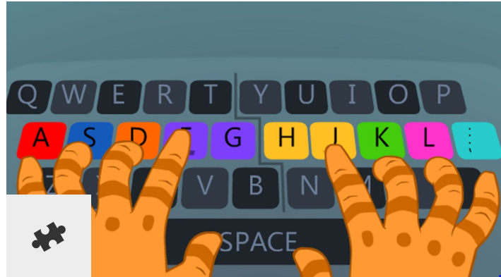 Dancemat Typing 